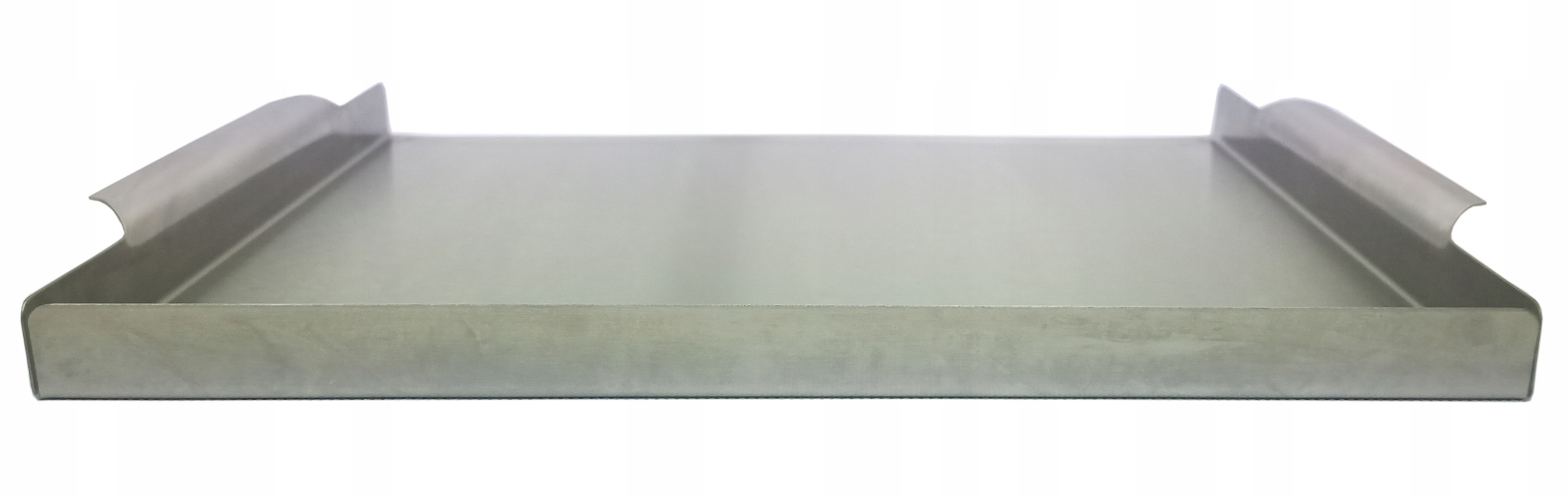 Taca do Grilla ze Stali Nierdzewnej Ruszt do Burgerów Tacka + Łopatki 2 szt Kształt prostokątny