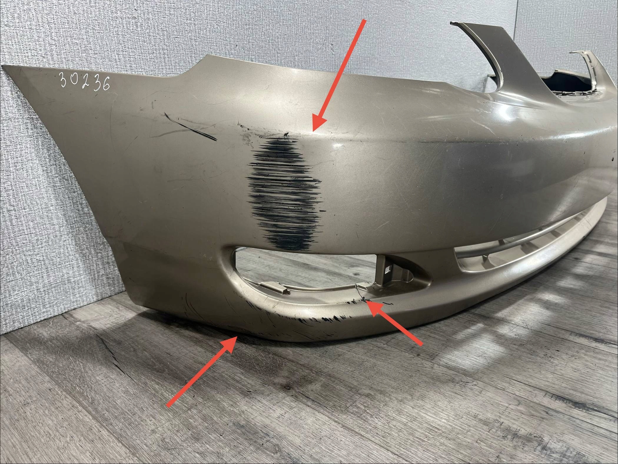 TOYOTA COROLLA ALTIS E120 LIFT 2004 - 2010 bumper front 52119-02580