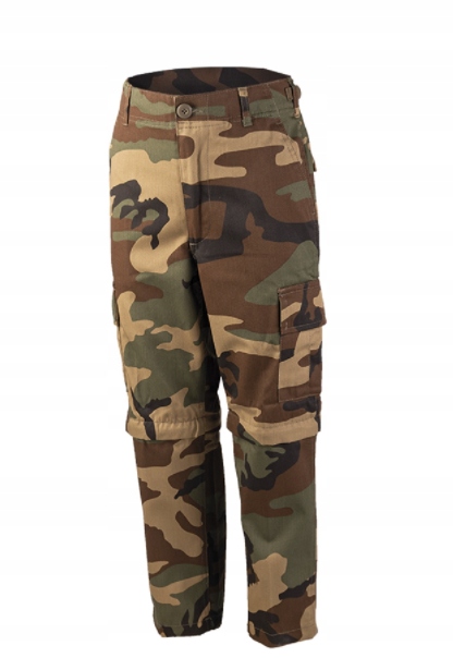 SPODNIE BOJÓWKI DZIECIĘCE ODPINANE MORO WOOD XXL Marka Inna marka