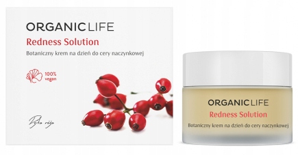 Organic Life Krem na dzień Cera Naczynkowa