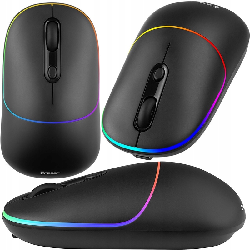 

Mysz Myszka Bezprzewodowa Cicha Nano Slim Led