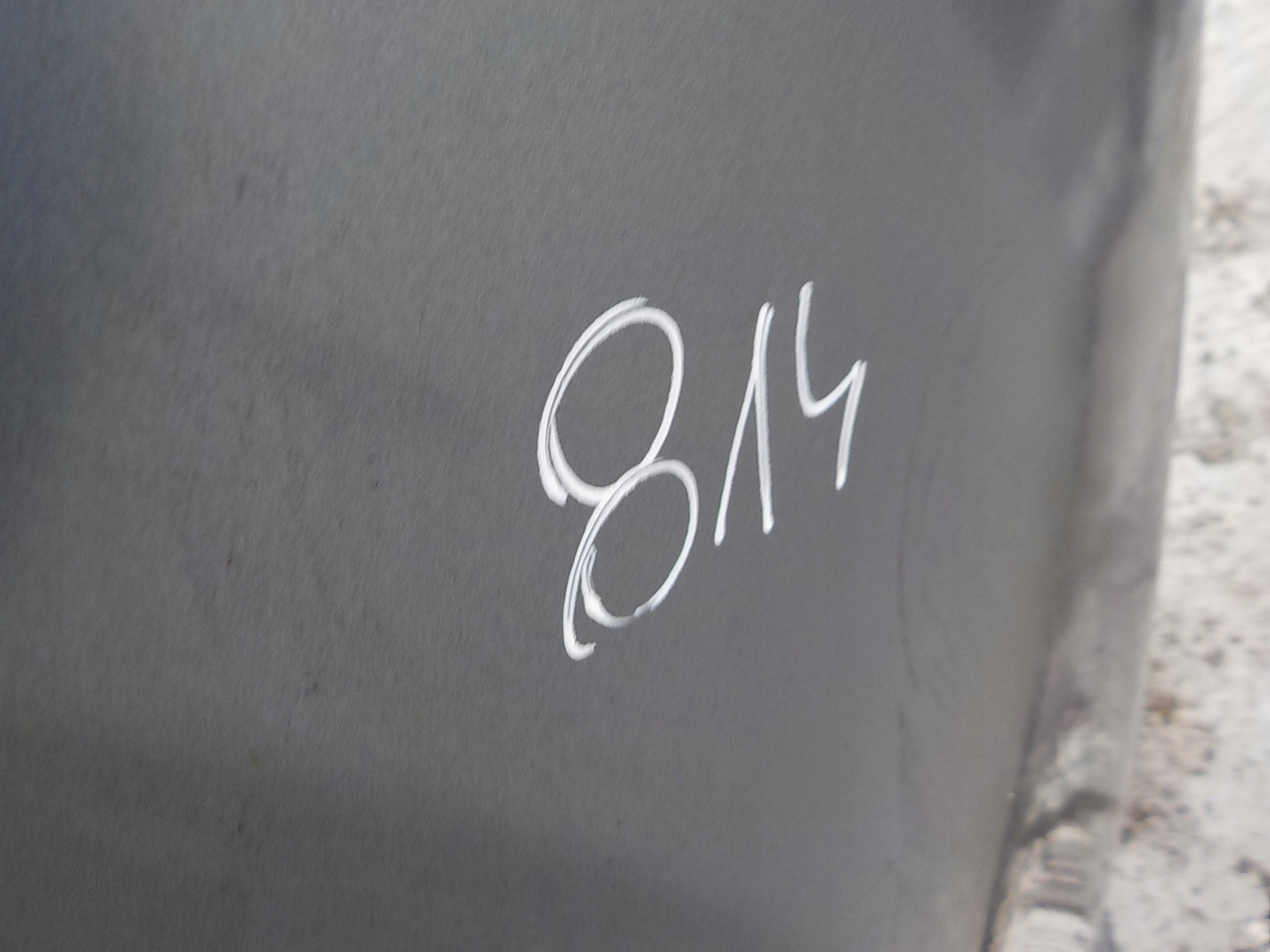 814 NISSAN QASHQAI J10 fender left front front 814