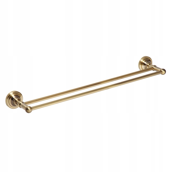 Bemeta Retro Bronze dvojitý vešiak na uteráky 600 mm vedľa seba 1441040