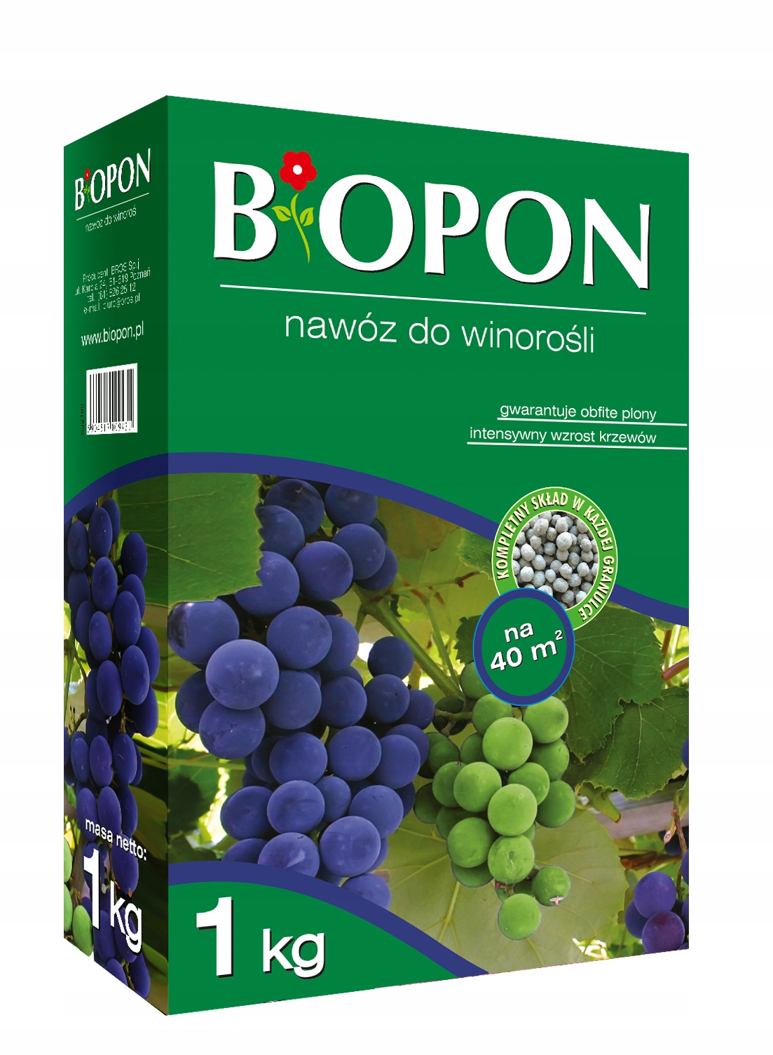 

Biopon Nawóz do winorośli 1kg