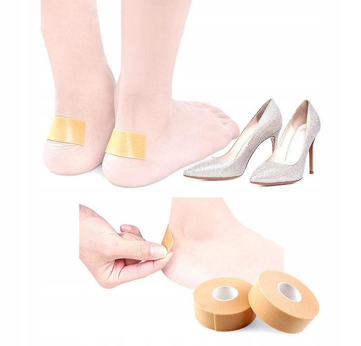 TAŚMA PIANKOWA OCHRONNA OTARCIA PĘCHERZE ODCISKI Rodzaj zapiętki