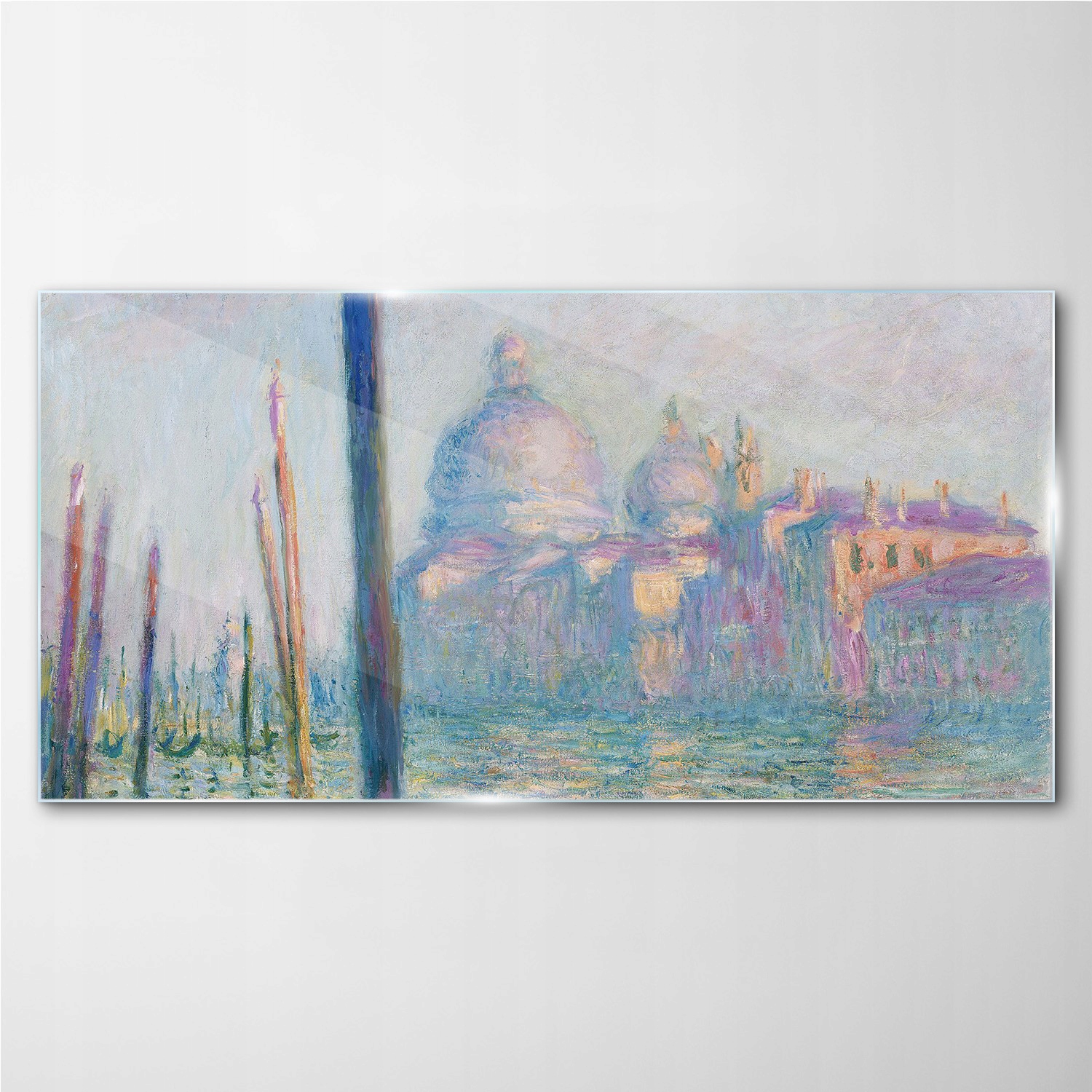 

Foto-obraz na szkle Le grand canal Monet 140x70 cm