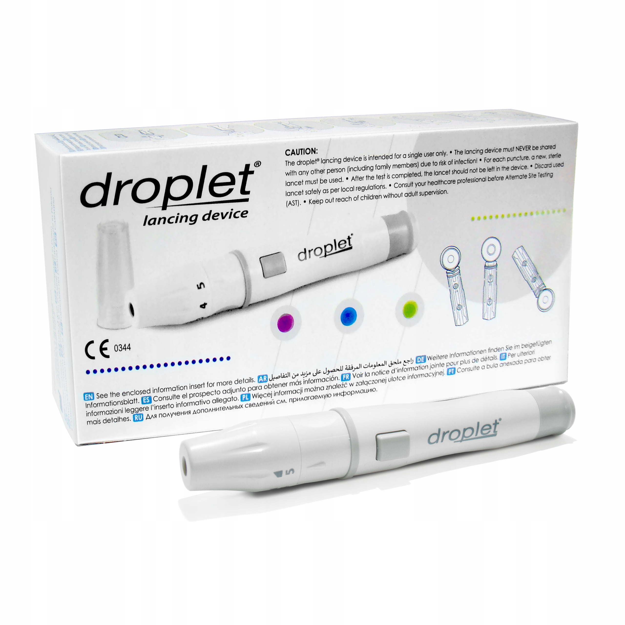 

Nakłuwacz droplet auto-lancet lancety