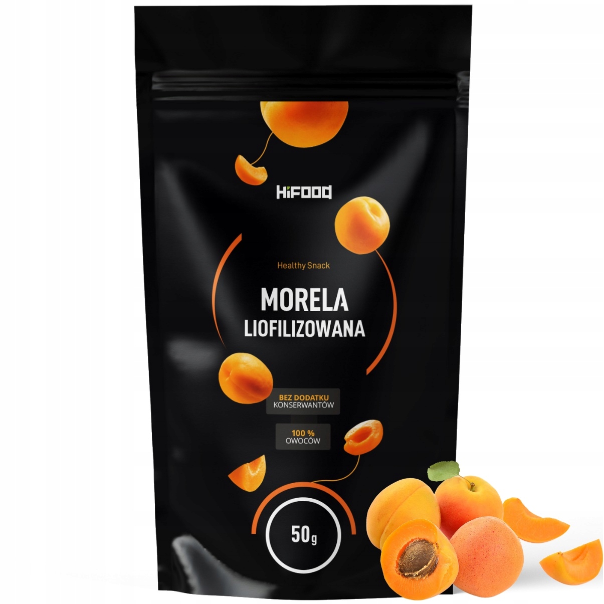 MORELA LIOFILIZOWANA 50g KAWAŁKI HiFOOD ŚWIEŻA