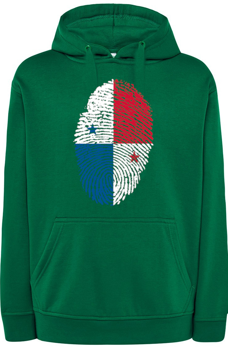 Panama Vlajka Módní potisk Mikina S Kapucí vel. L