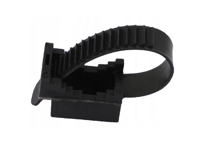 Uchwyt Paskowy Kablowy Opaska Do Mocowania Kabli UP-22 Czarny Uv 100 szt