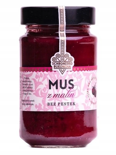 Levně 3x Malina z malin, bez pecek 240 g Útulek Bukowinaa