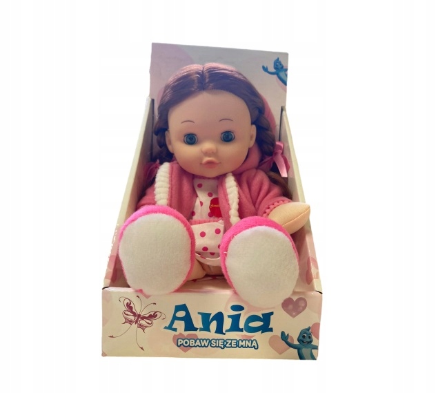 

Lalka Ania Brunetka 31CM Śpiewajaca Po Polsku