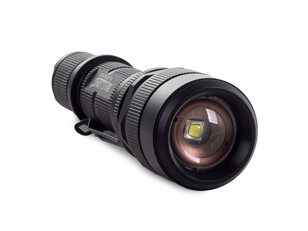 LATARKA TAKTYCZNA BAILONG USB LED CREE XM-L3 AKUMULATOROWA WOJSKOWA MOCNA Klasa wodoszczelności IPX 4