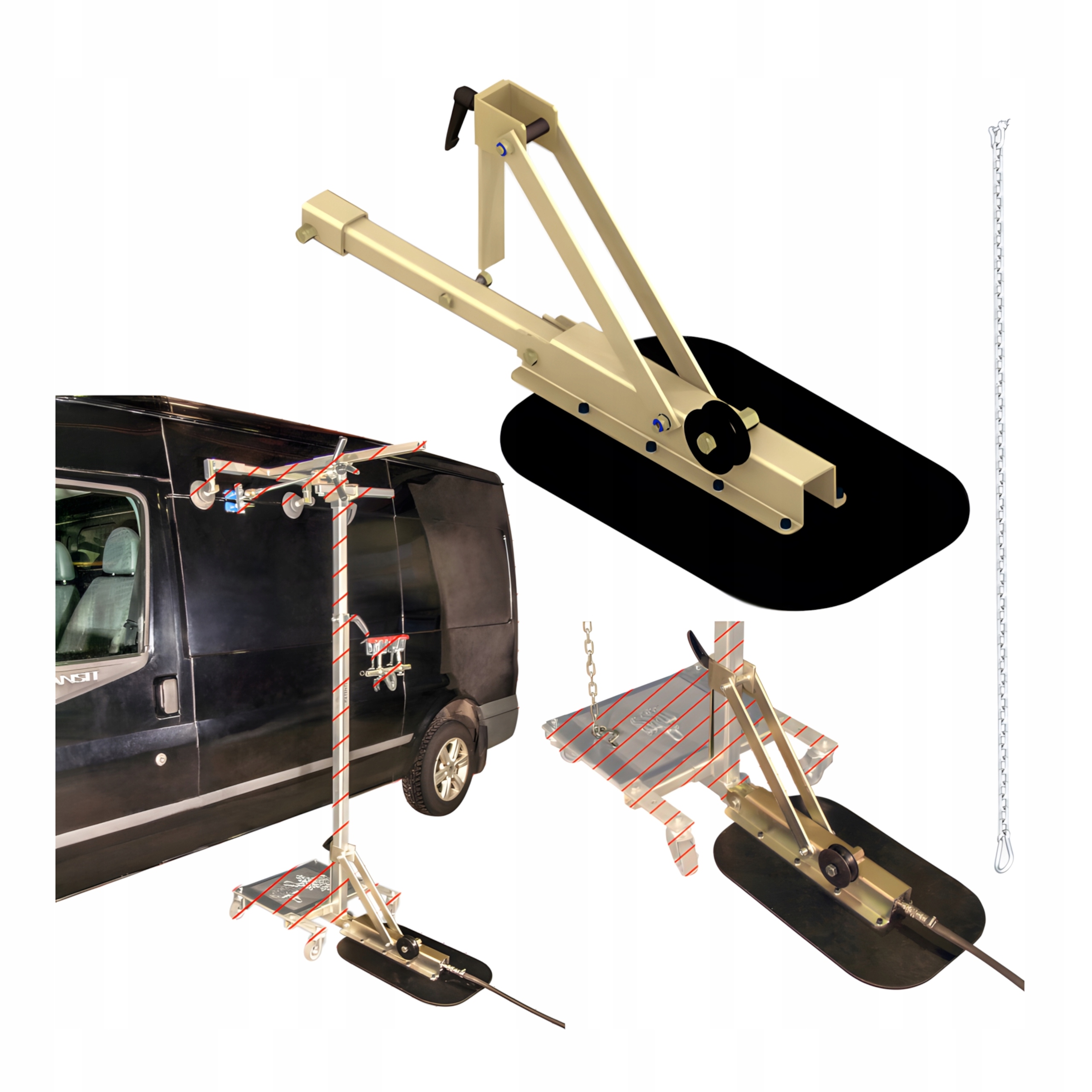 Vákuová prísavka Kotva pre lepšiu stabilizáciu Smart Pullera