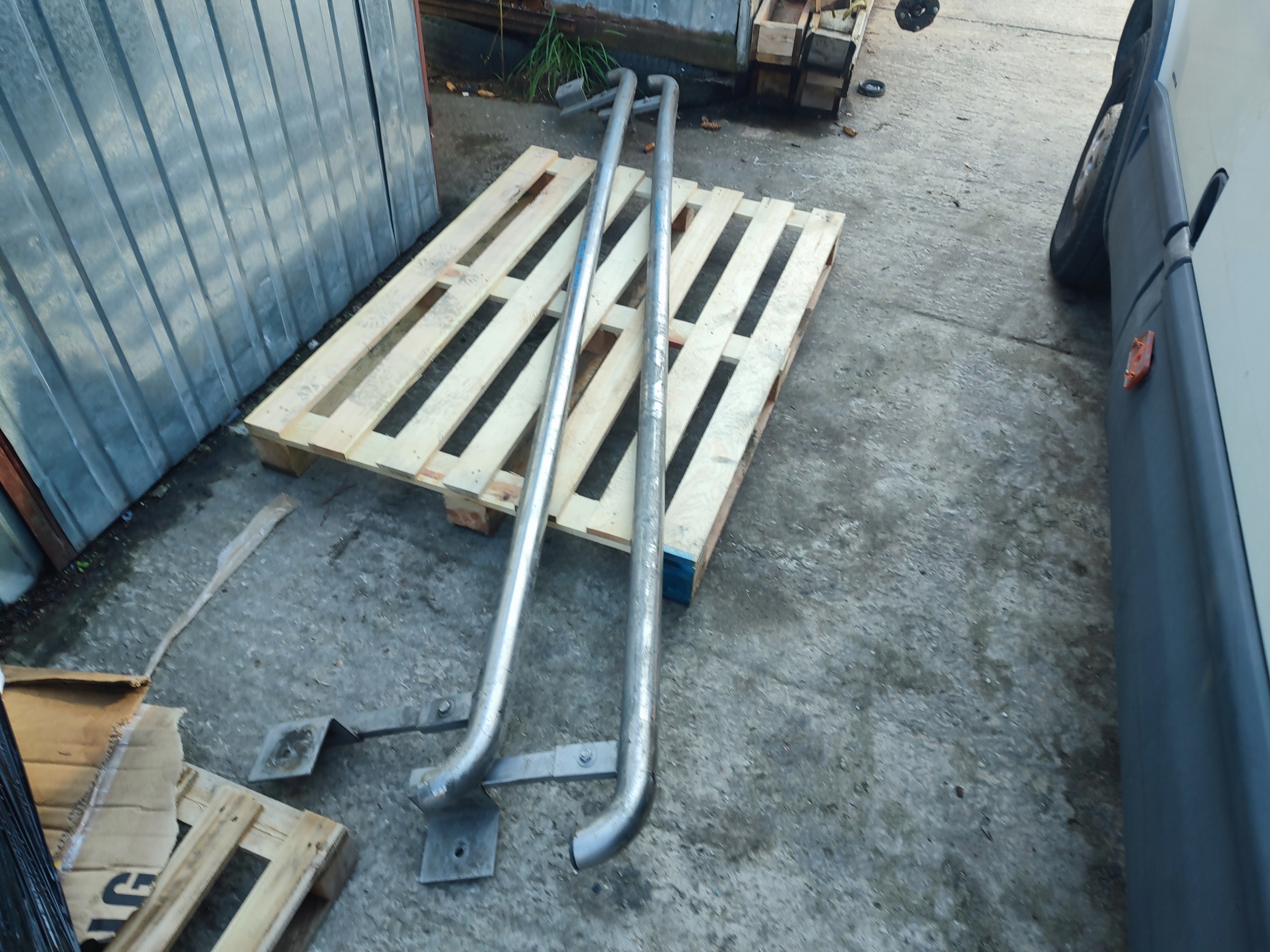 mouldings threshold Stopnie chrom komplet volkswagen crafter 17