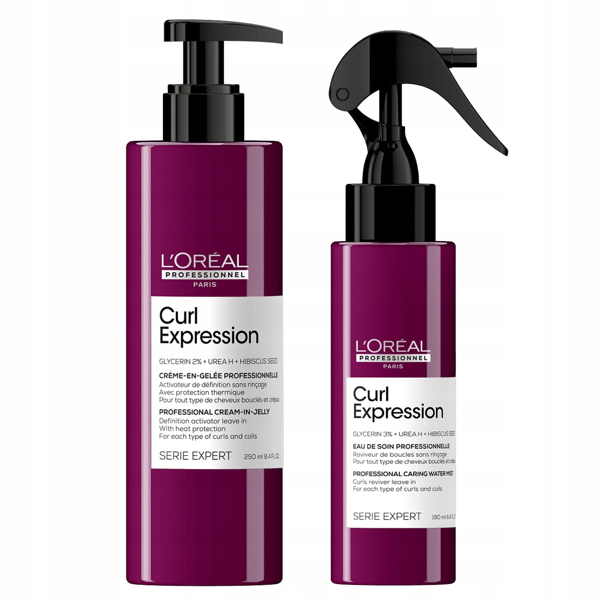 Loreal Curl Expression zestaw krem do włosów i mgiełka do loków