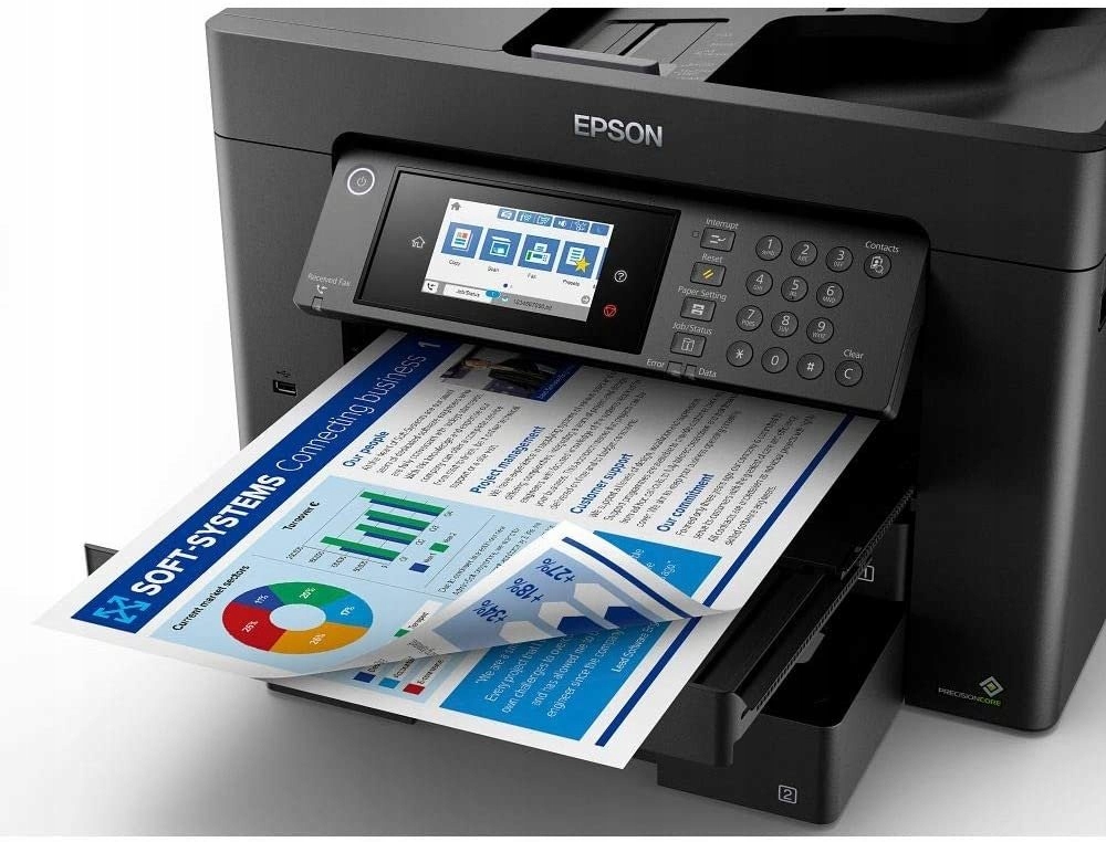 Epson WorkForce WF-7840DTWF A3+ bezprzewodowa wielofunkcyjna drukarka atra — miniatura 12