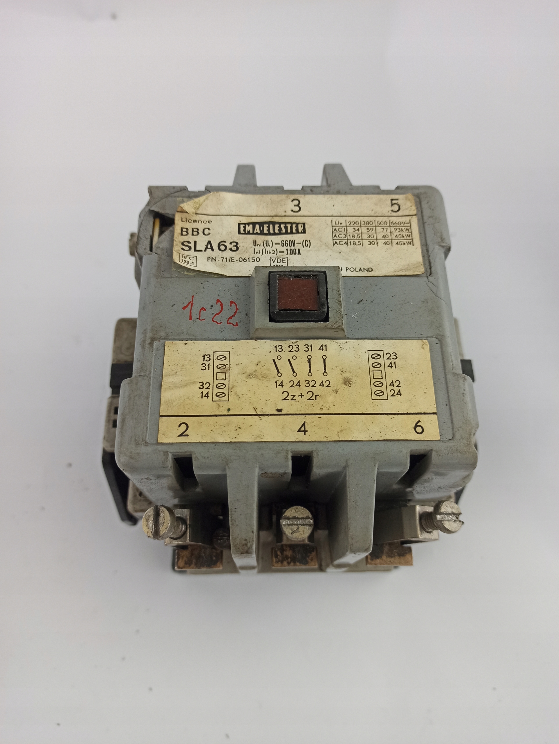 Stycznik ELESTER SLA 63 100A #1