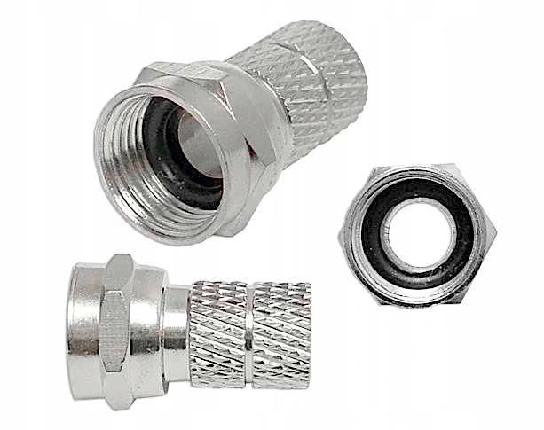 

Wtyk Sat. Złącze Typu F 6,8 mm z Uszczelką Ring