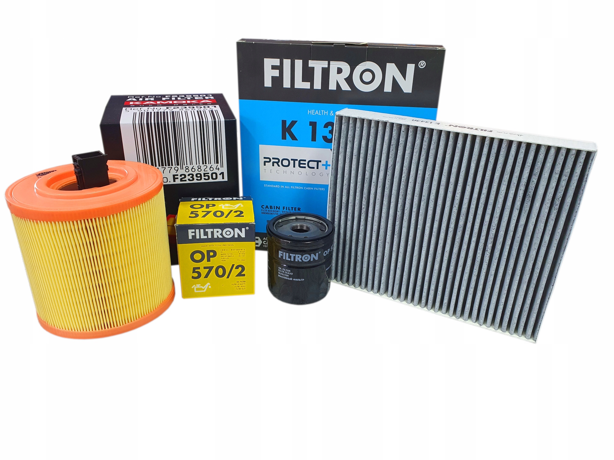 OPEL ASTRA K 1,0 1,4 TURBO ZESTAW FILTRÓW 3szt.