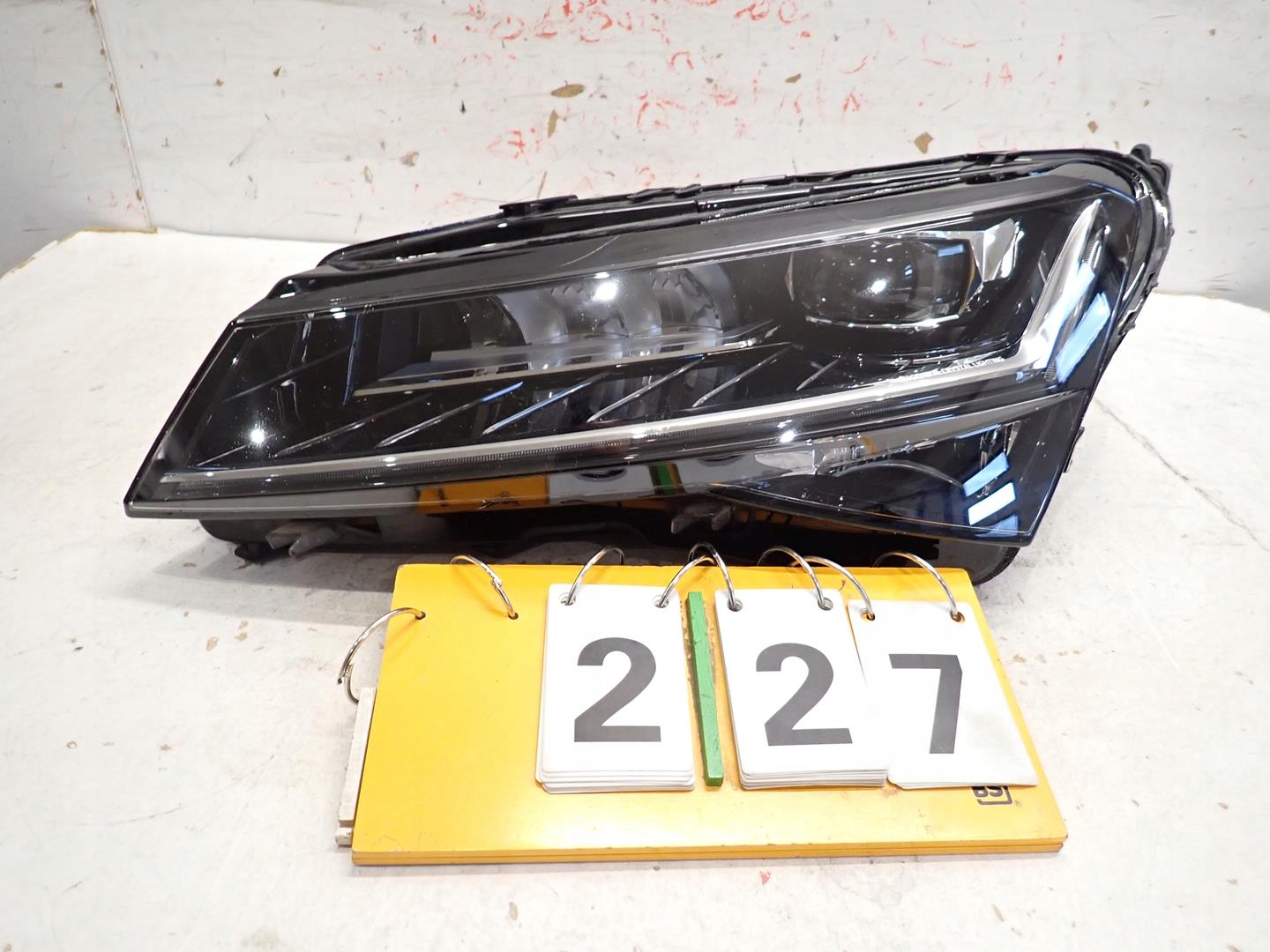 light front front left SKODA SUPERB III LIFT 2019- FULL LED 3V1941015D