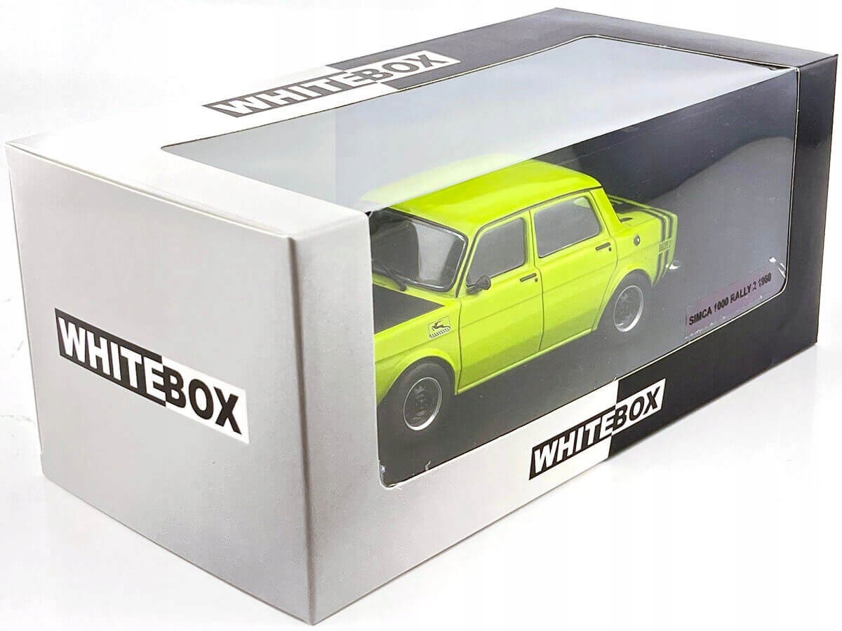 Simca 1000 Rallye 2 Rally2 1960 WhiteBox 1:24 Light Green Model WB124246 Waga produktu z opakowaniem jednostkowym 0.5 kg