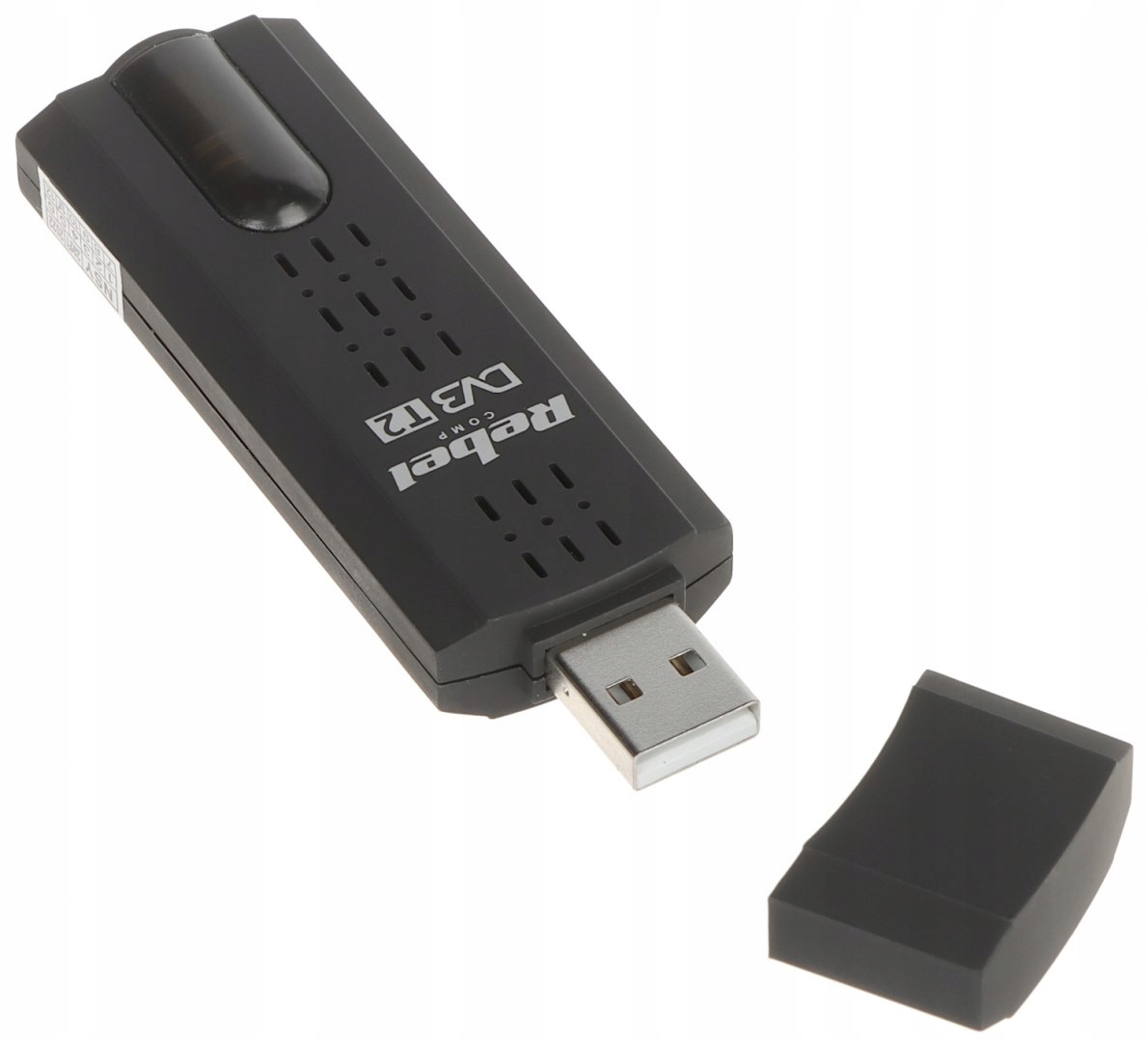 TUNER CYFROWY USB DVB-T / DVB-T2 / DVB-C REBEL Model KOM1060