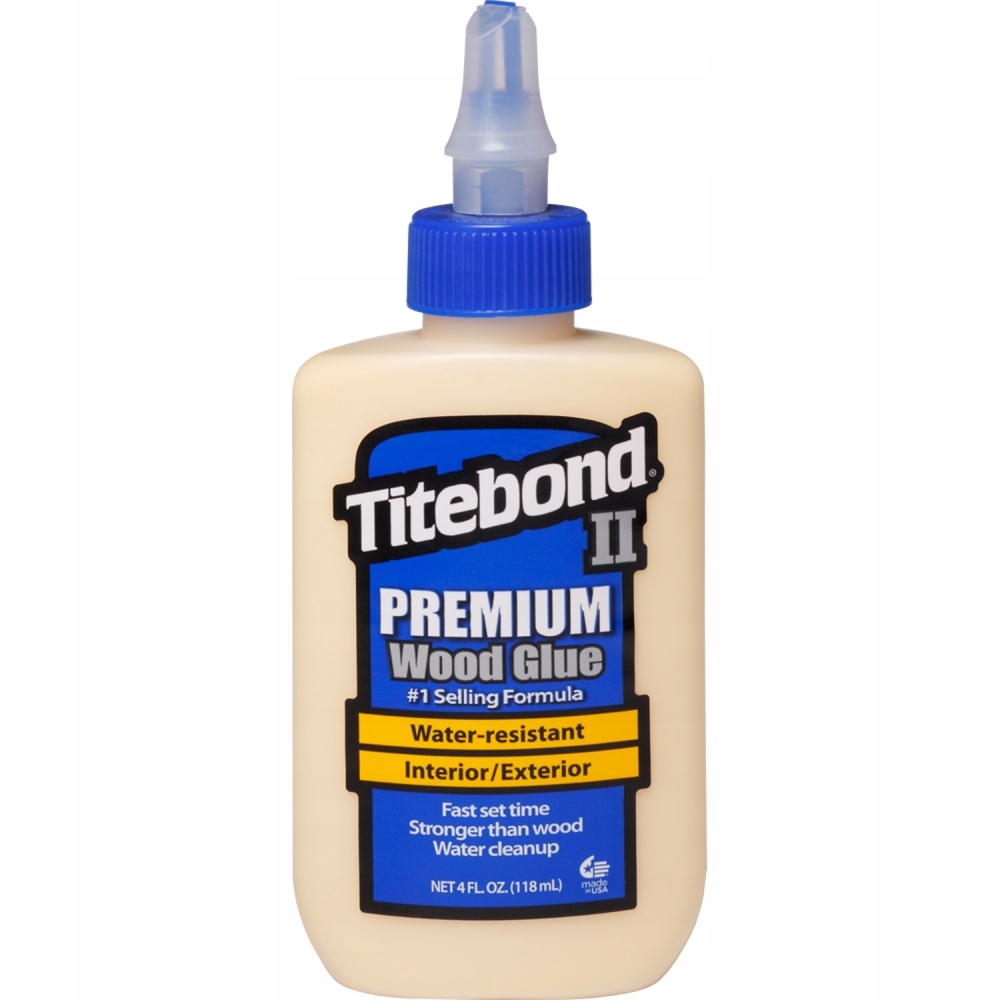 KLEJ TITEBOND II PREMIUM WOOD GLUE DO DREWNA WODOODPORNY 118ML D3
