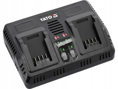 Yato Dvojitá Nabíječka 18 V, 2,2 A