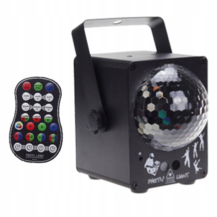 LASEROWY PROJEKTOR DYSKOTEKOWY RGB LED