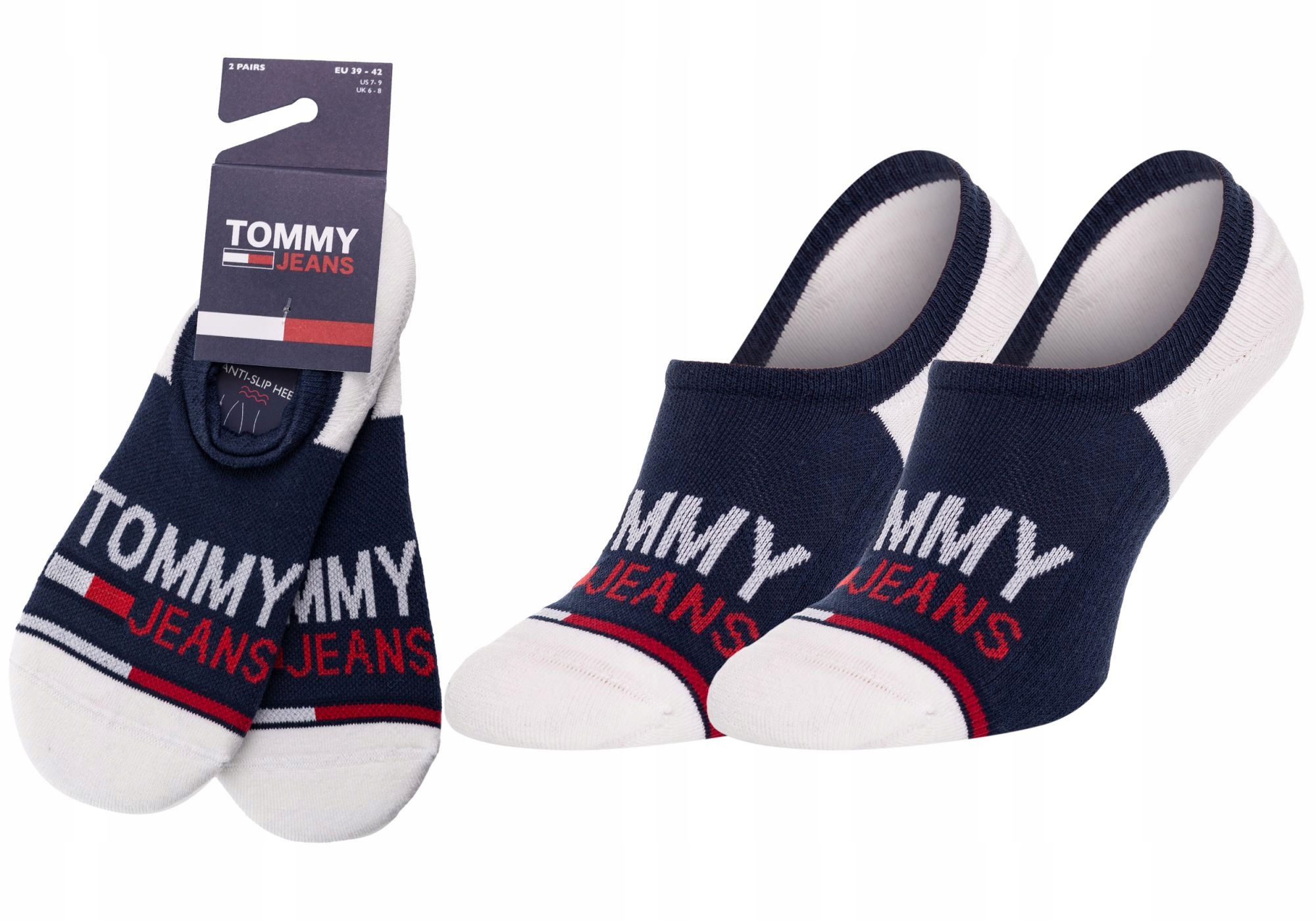 

Tommy Hilfiger Mikrostopki Footie 2P Roz: 43-46
