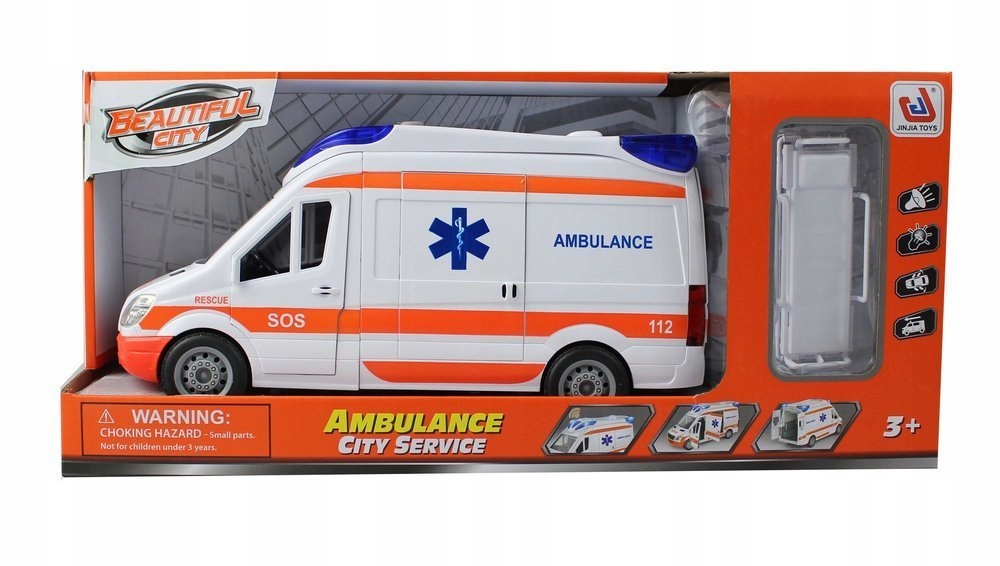 Auto Pogotowie Karetka Ambulans Bohater brak