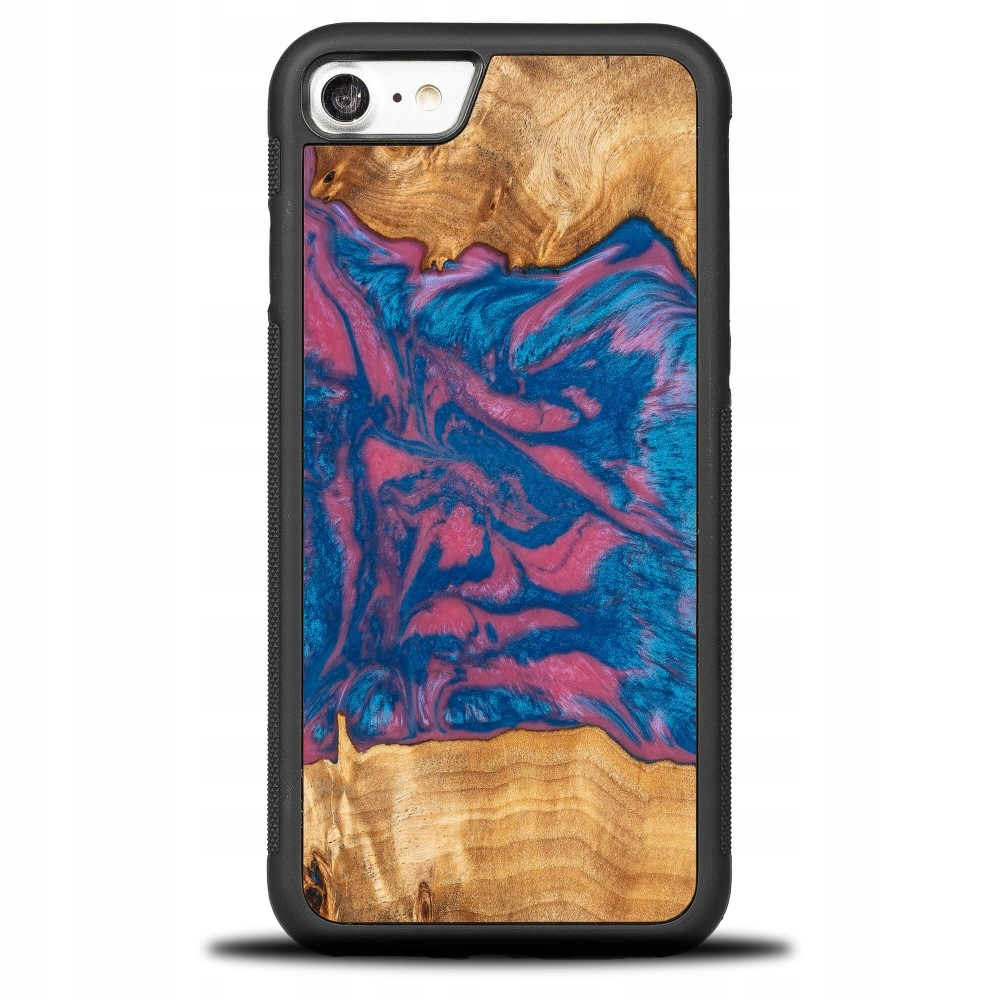 Pouzdro Bewood Unique pro iPhone 7/8 Se 2020 2022 Neonové Vegas