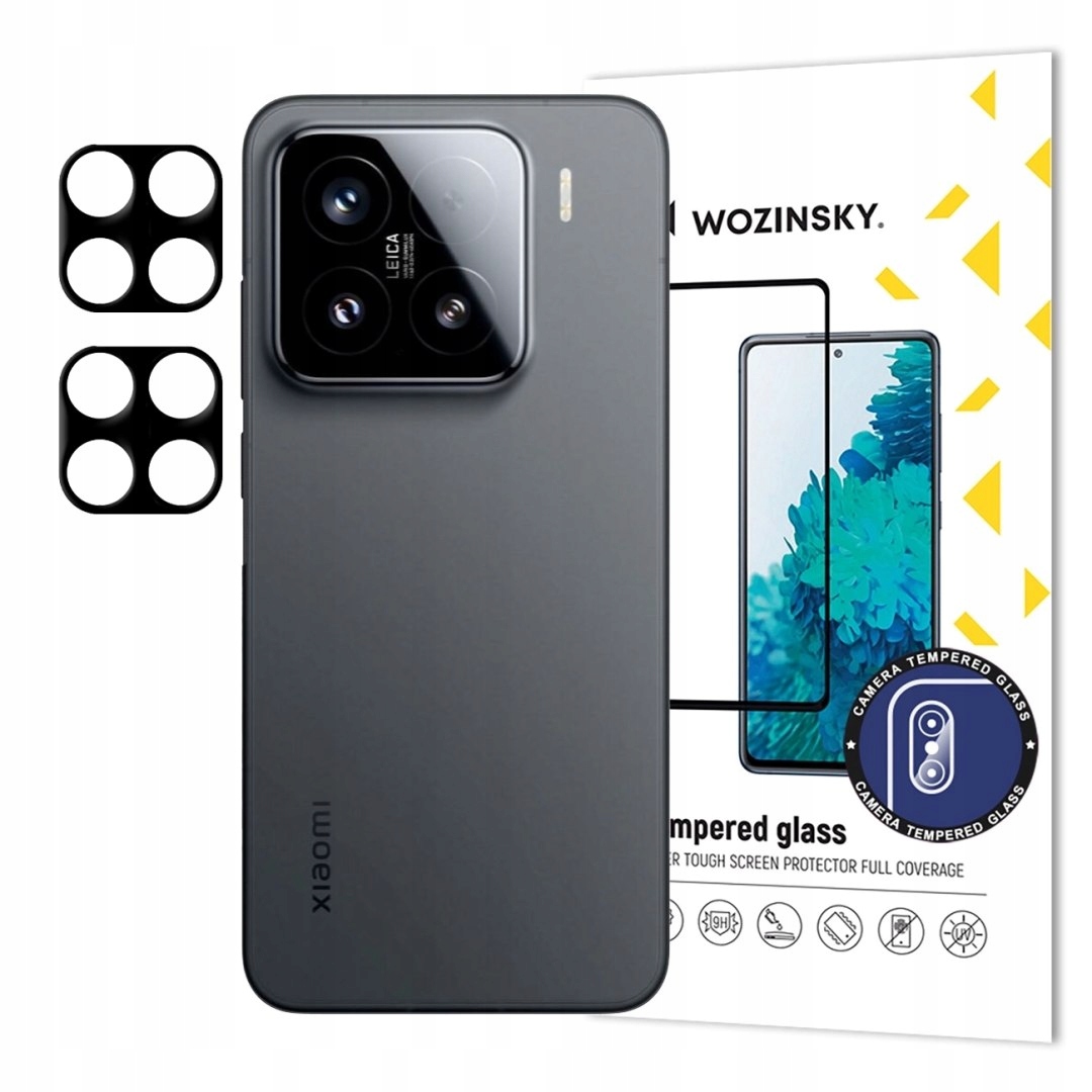 Szkło hartowane ochronne na Xiaomi Redmi Note 14S Full Camera Glass 2 szt