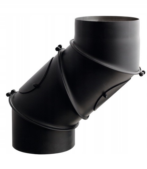 Kouřové Koleno Univerzální 4-SEGMENTOVÉ Fi 180