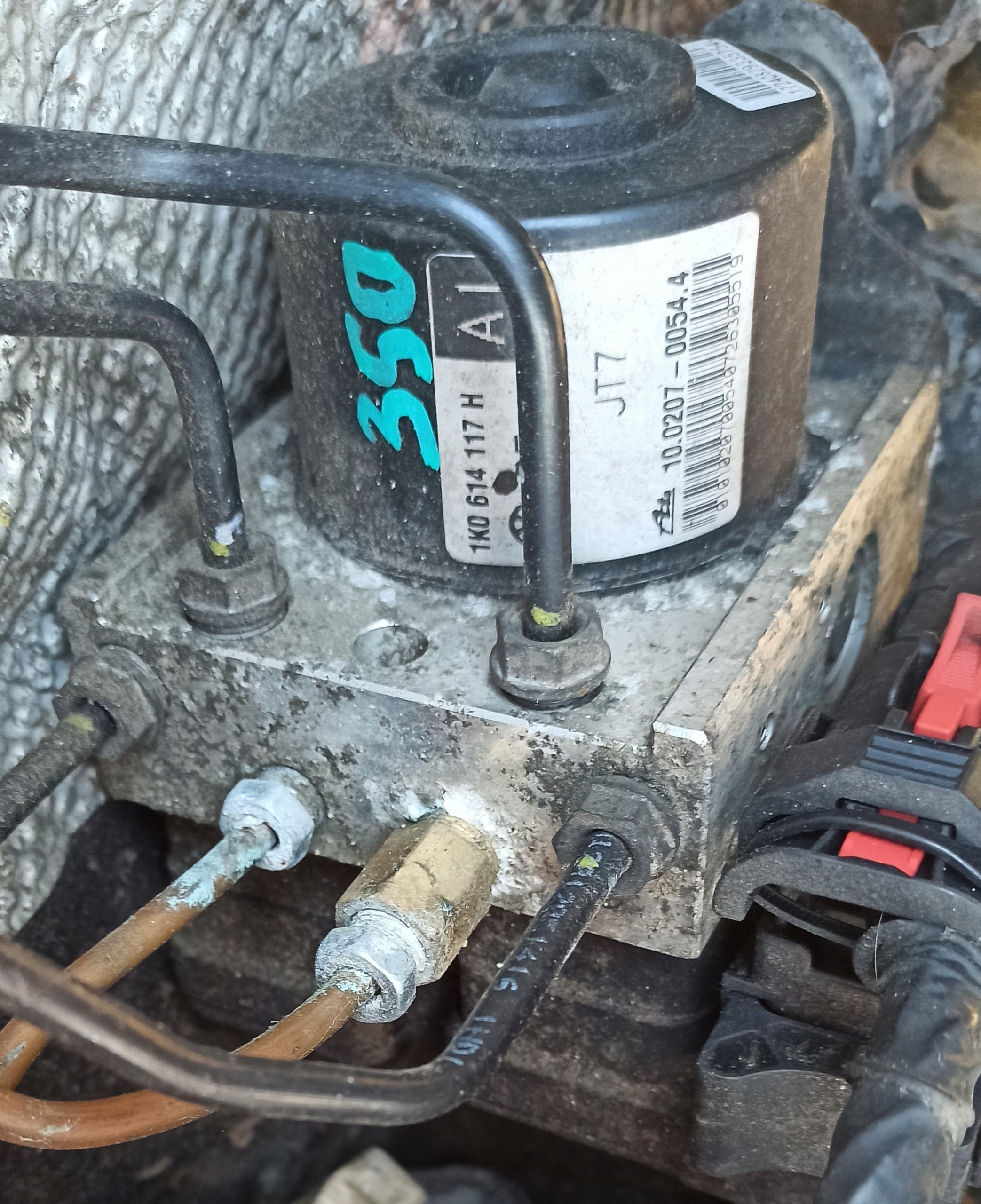volkswagen 1K0614117H 1K0907379P насос ABS блок управления
