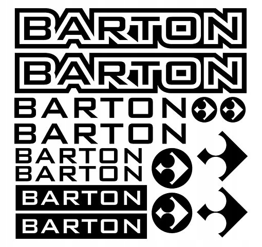 

Barton naklejki uniwersalne
