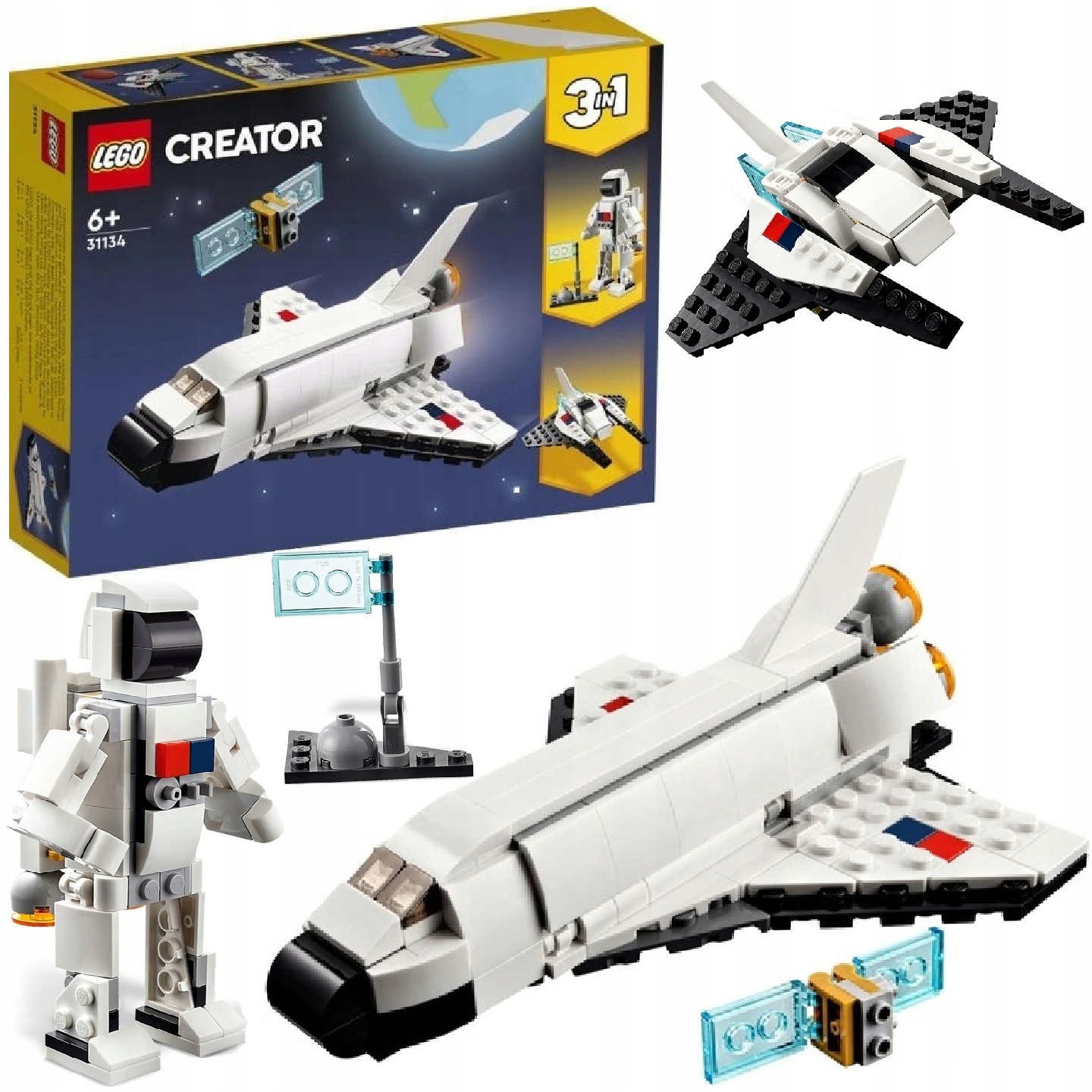 LEGO CREATOR 31134 PROM KOSMICZNY + KATALOG LEGO 2025 W WERSJI PDF