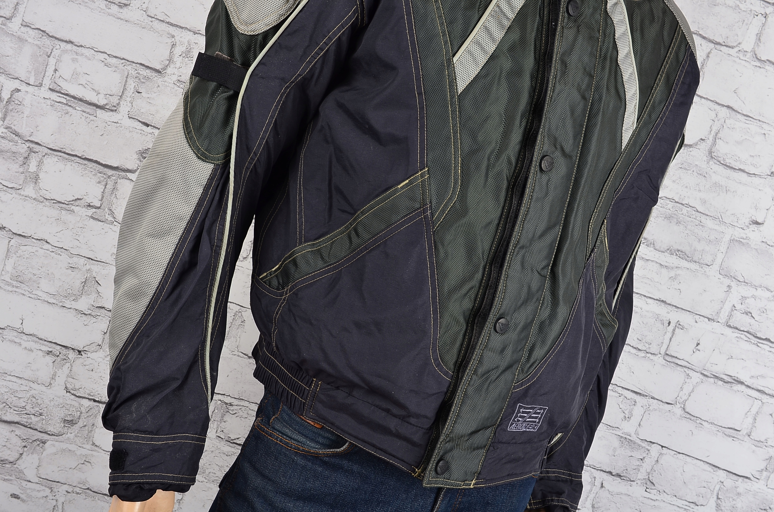 CIENKA KURTKA TEKSTYLNA MOTOLINE PROTEKTORY 50/L Producent inny