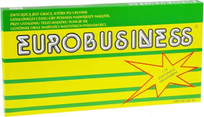 Gra Planszowa Eurobusiness Eurobiznes