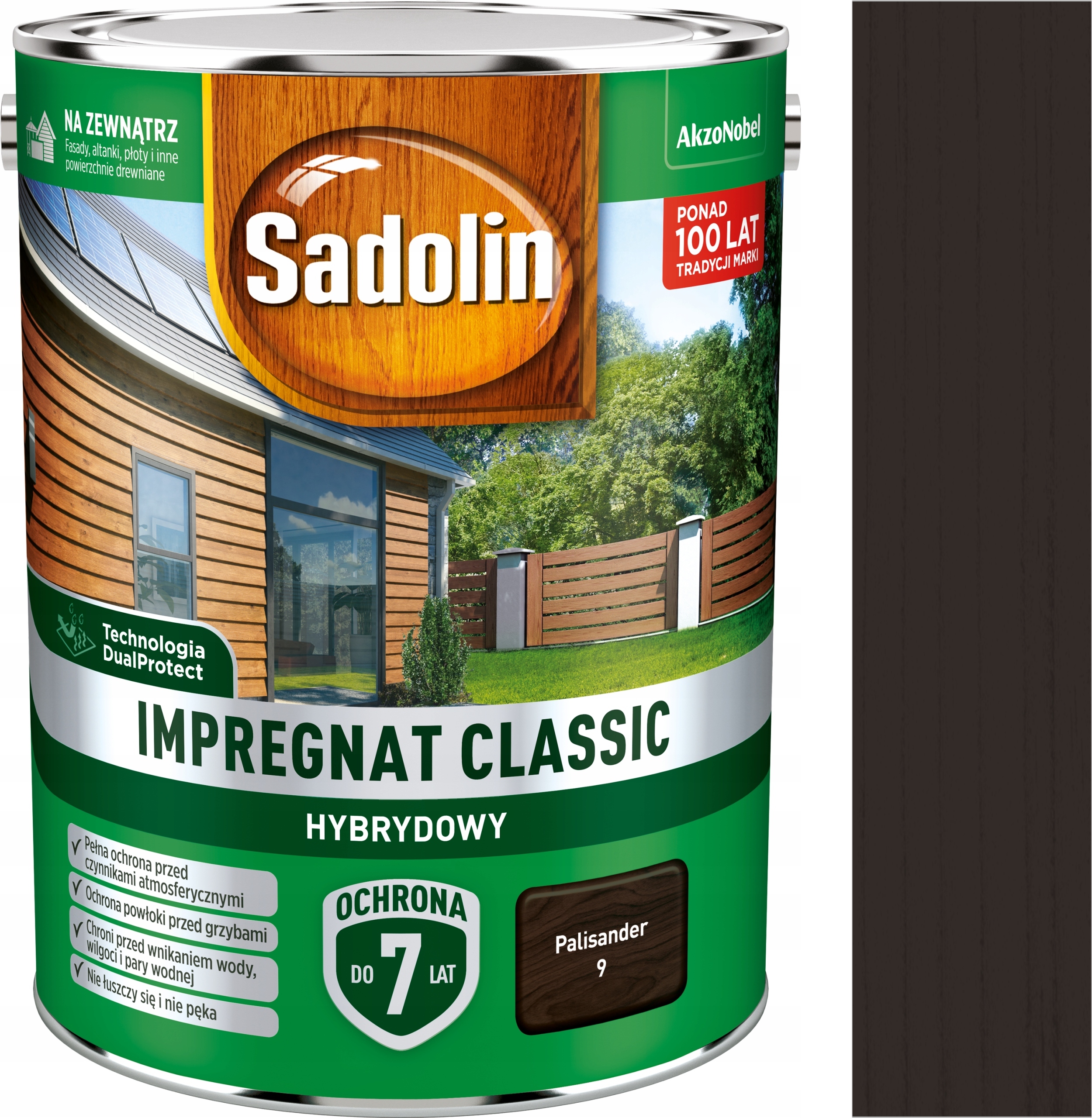 Sadolin Classic Impregnat 4,5L Palisander