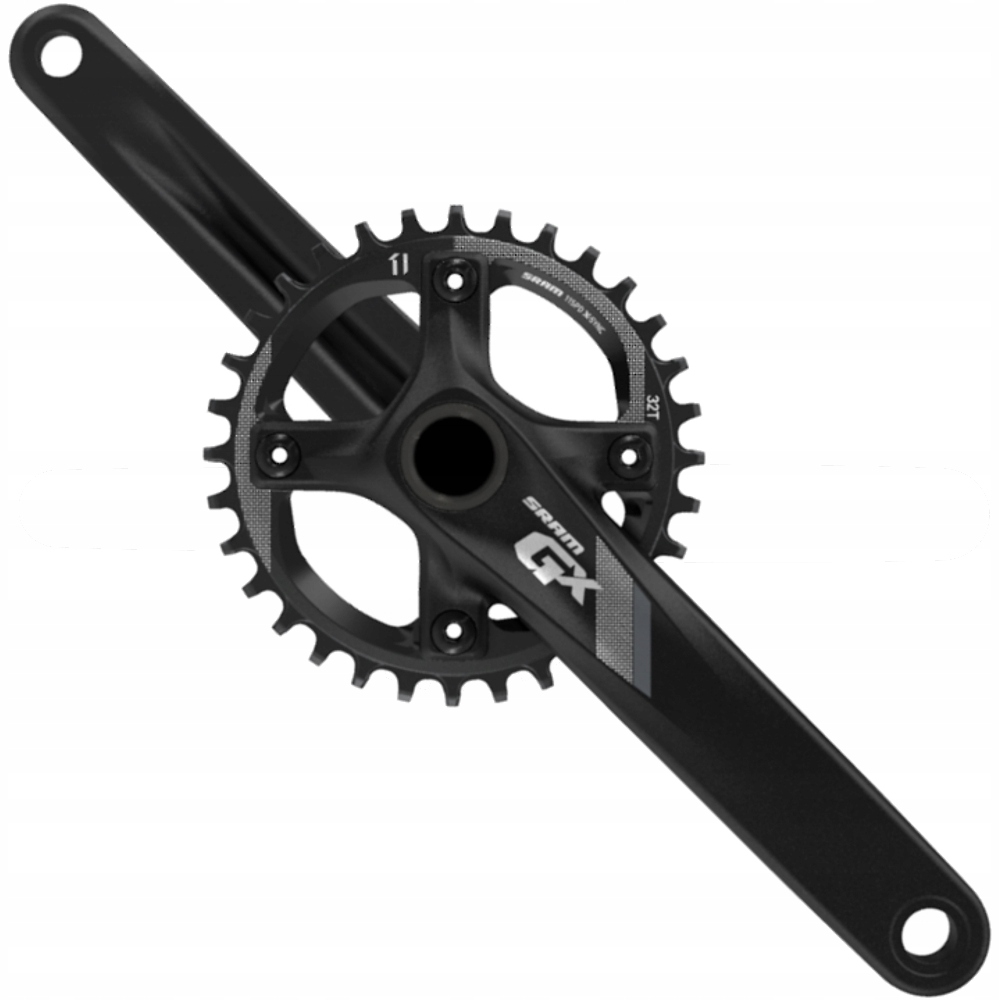 Sram Gx 1000 Korba Fat Bike Gxp 1x11 30T 175 mm X-Sync Czarna