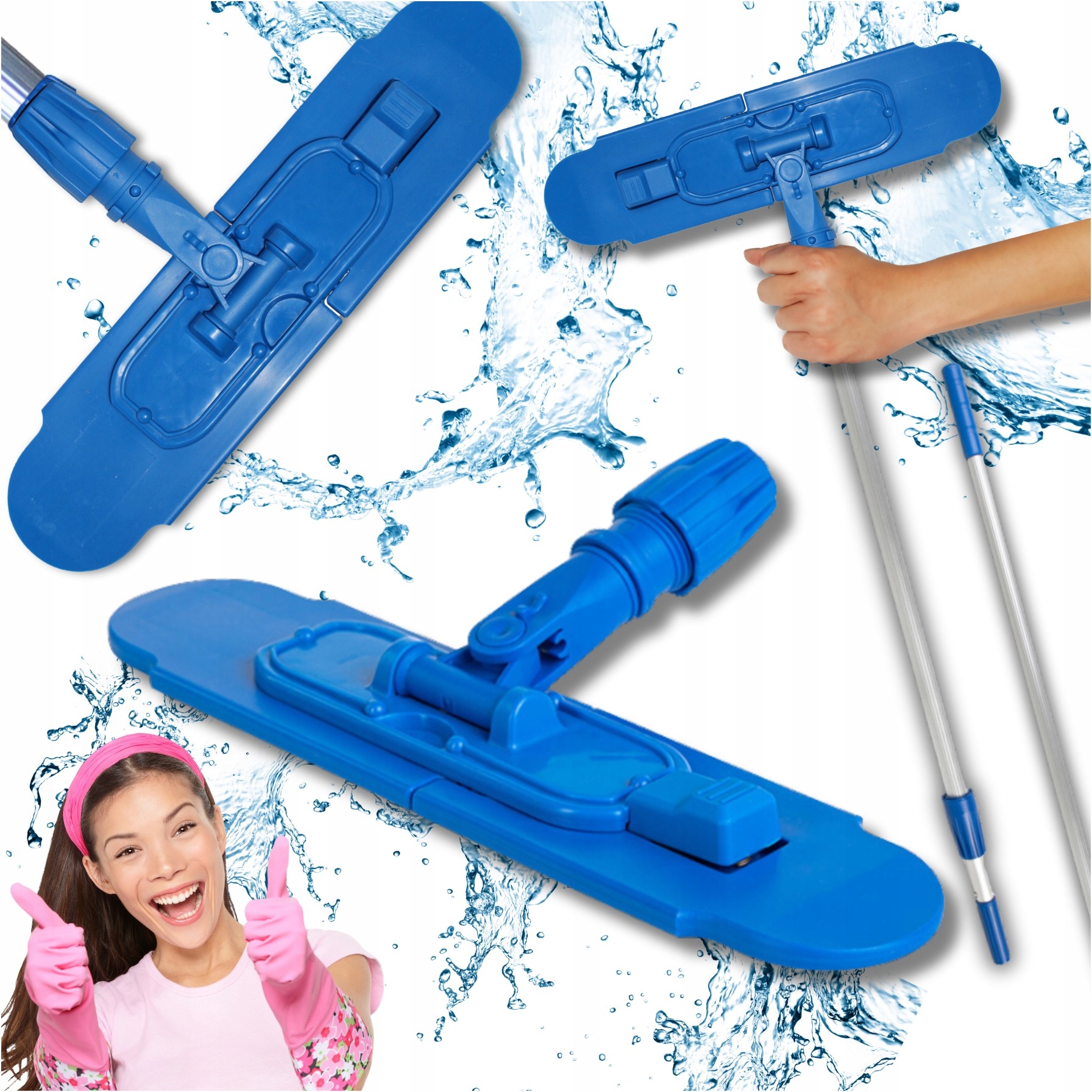 Raypath sada pro mop Teleskopická hůl Bleskový držák na Polštáře