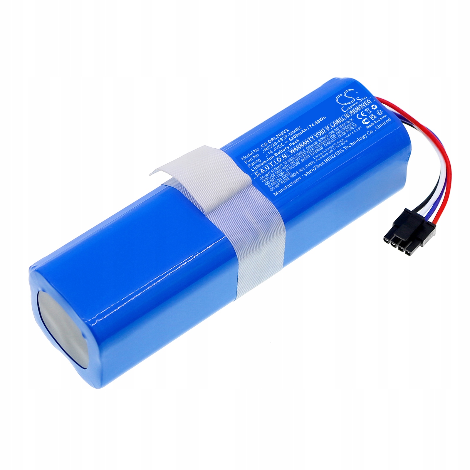 Baterie pro Dreame X30 Ultra L10s Ultra Gen 2 Akumulátor 5200 mAh
