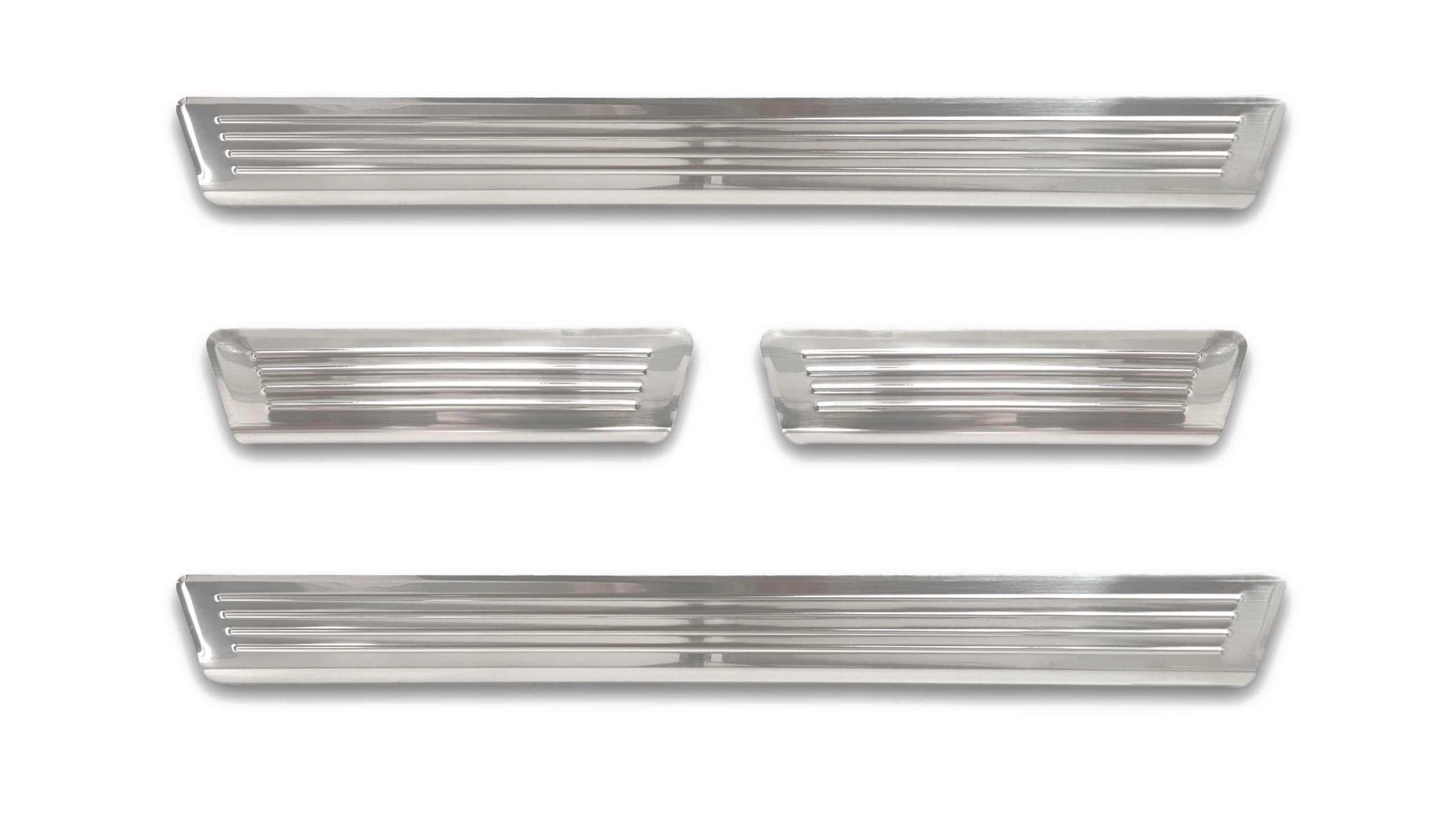 SKODA OCTAVIA IV NAKŁADKI PROGOWE LISTWY NA PROGI STALOWE