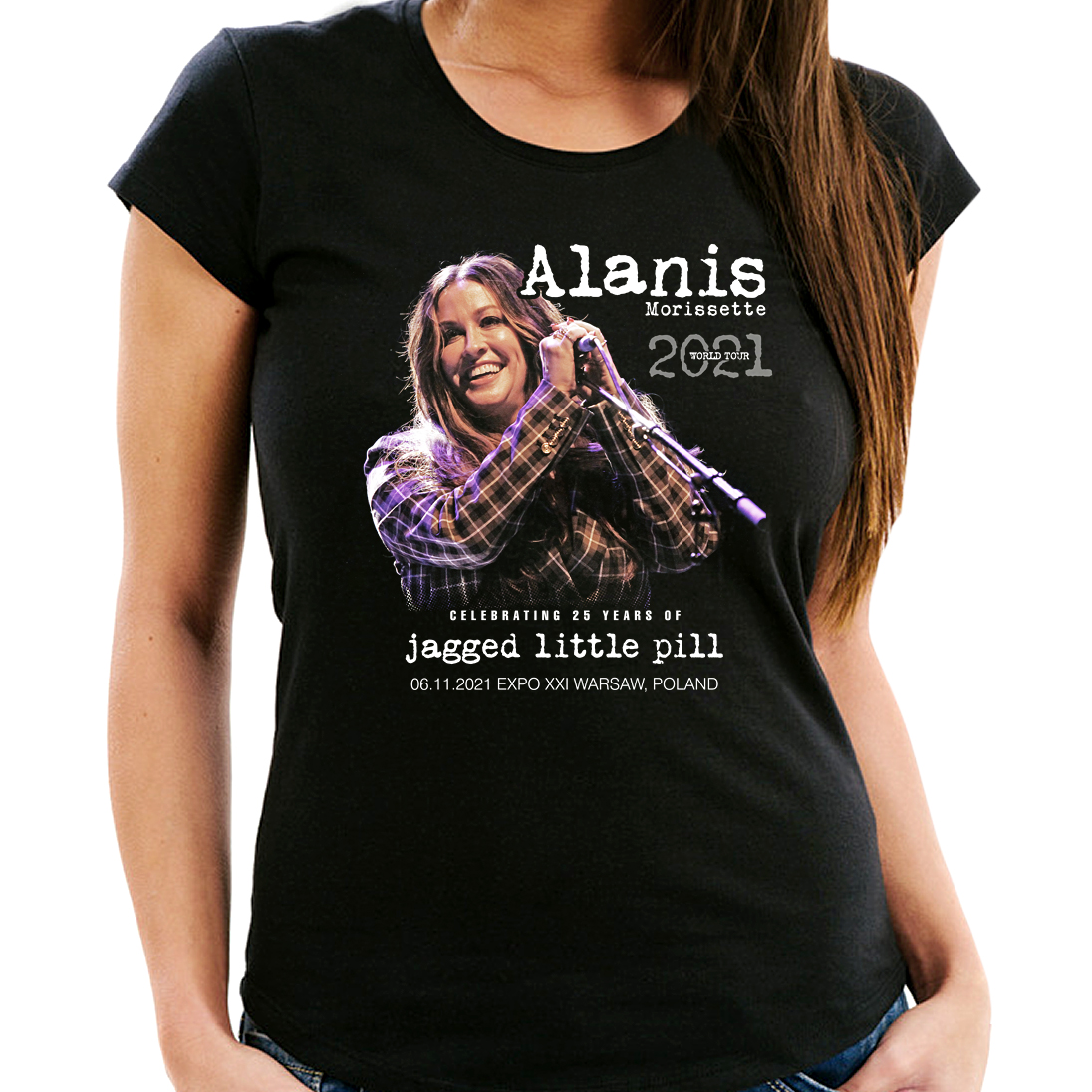 

Alanis Morissette Tour 2021 Koszulka Damska M