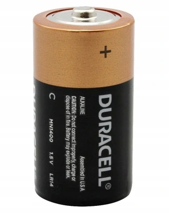 2x Bateria alkaliczna C R14 1,5V Duracell