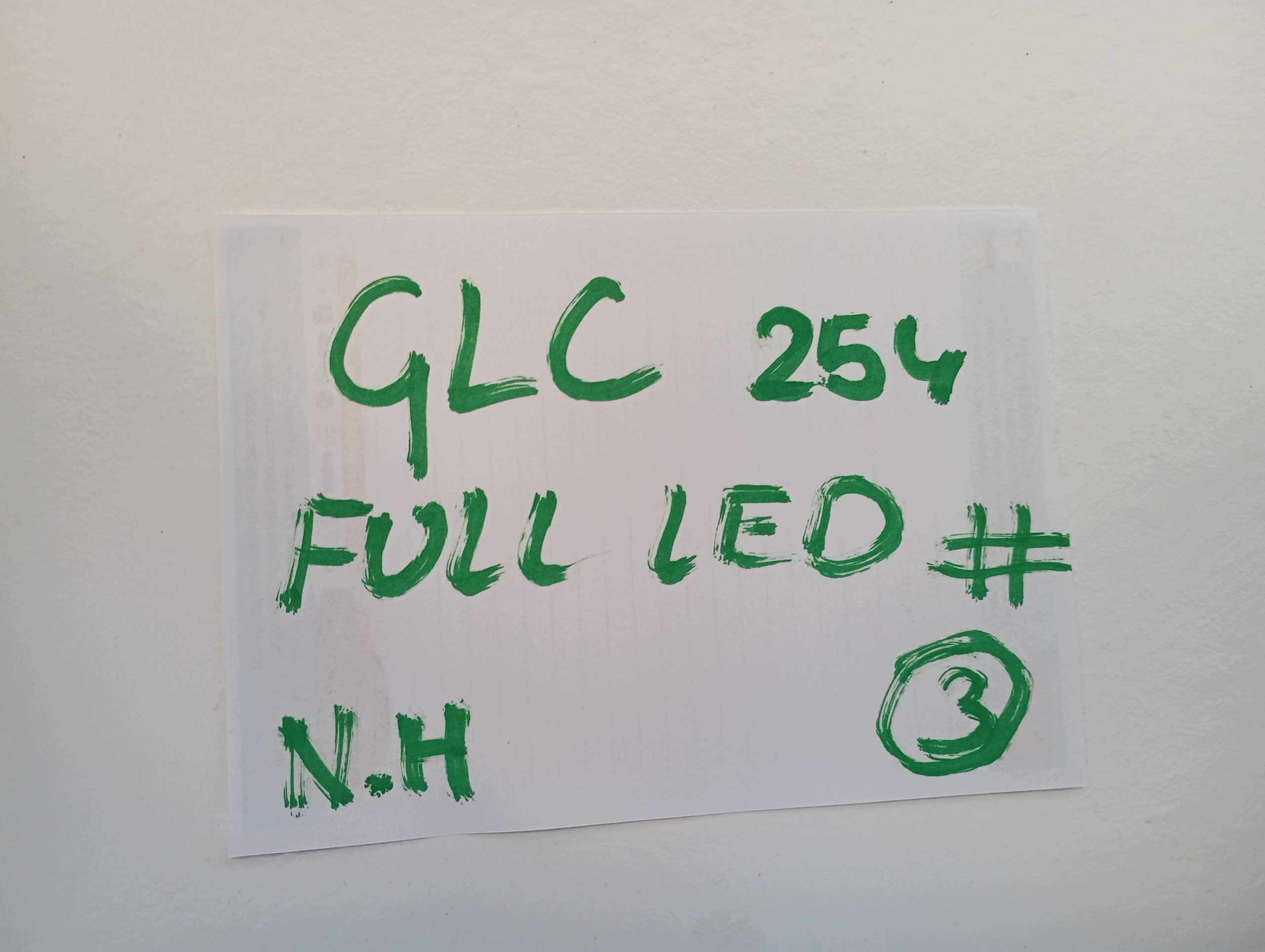 light right front MERCEDES GLC 254 FULL LED A2549061600