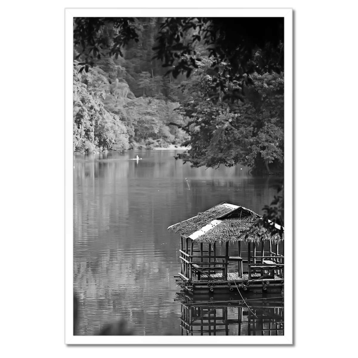 Plakáty v rámu 40x60 Filipínské jezero