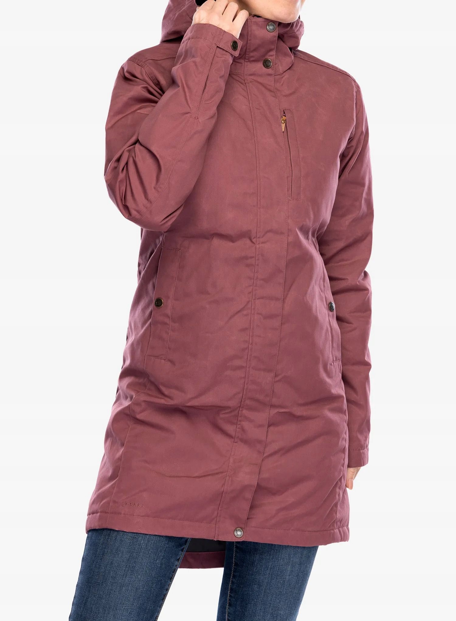 Płaszcz damski Fjallraven Kiruna Padded Parka mesa purple S